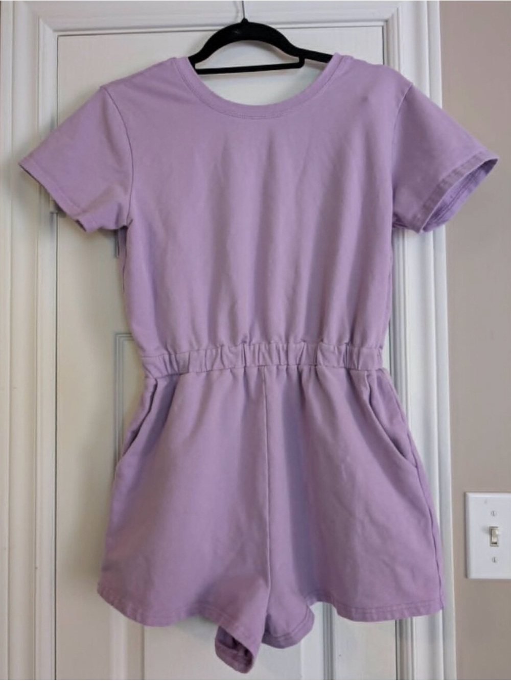 Smash and Tess cheeky shorty romper Casual Short Sleeve Romper - lovely lavender - Picture 3 of 3